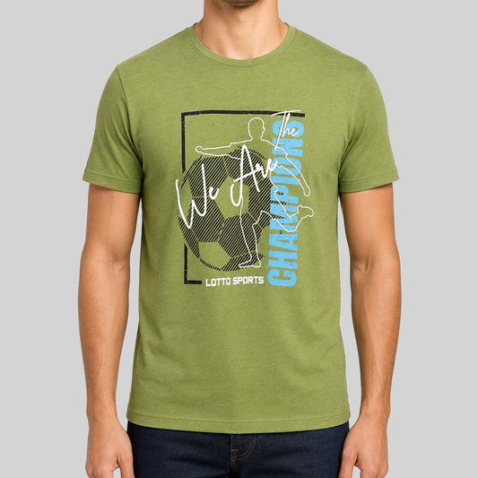 OLIVE T-SHIRTS SPORTS FOR MEN 8AE1P21