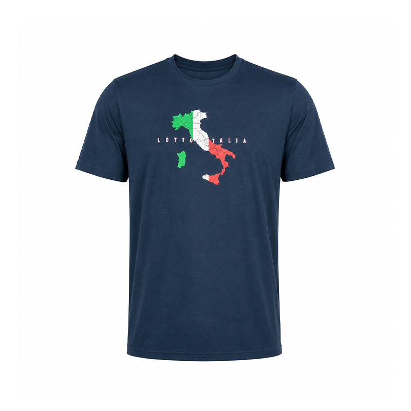 LOTTO BLUE T-SHIRTS LEISURE FOR MEN 8AE1R23