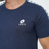 ROYAL BLUE T-SHITS LEISURE FOR MEN 8AS0920