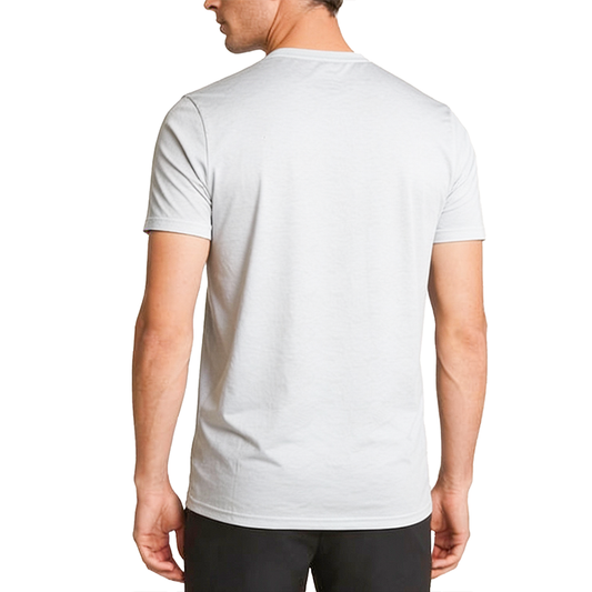 WHITE T-SHIRTS SPORTS FOR MEN 8AV0199