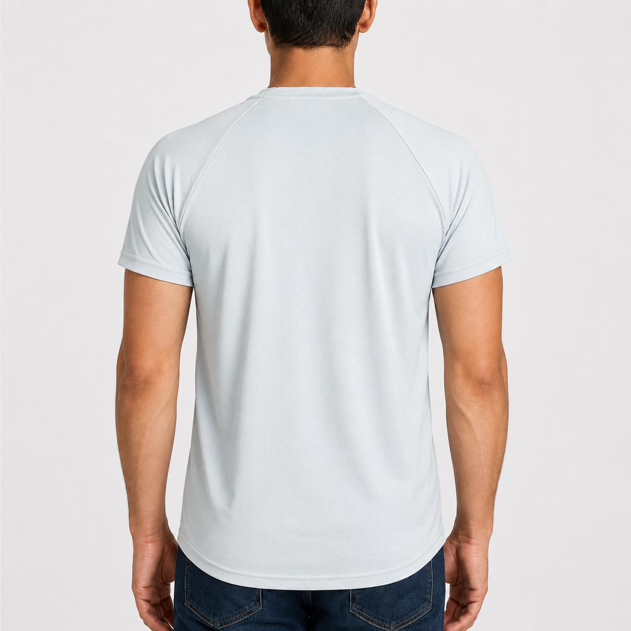 GREY T-SHIRTS SPORTS FOR MEN 8AV0222