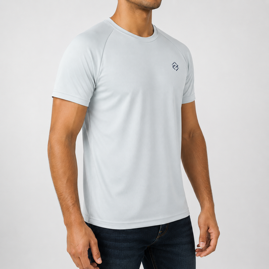 GREY T-SHIRTS SPORTS FOR MEN 8AV0222