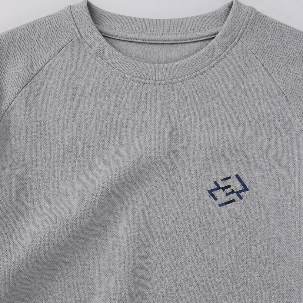 GREY T-SHIRTS SPORTS FOR MEN 8AV0222