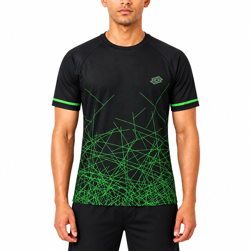 BLACK T-SHIRTS SPORT FOR MEN 8AV0600