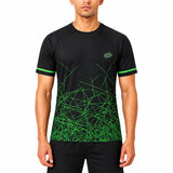 BLACK T-SHIRTS SPORT FOR MEN 8AV0600