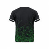 BLACK T-SHIRTS SPORT FOR MEN 8AV0600