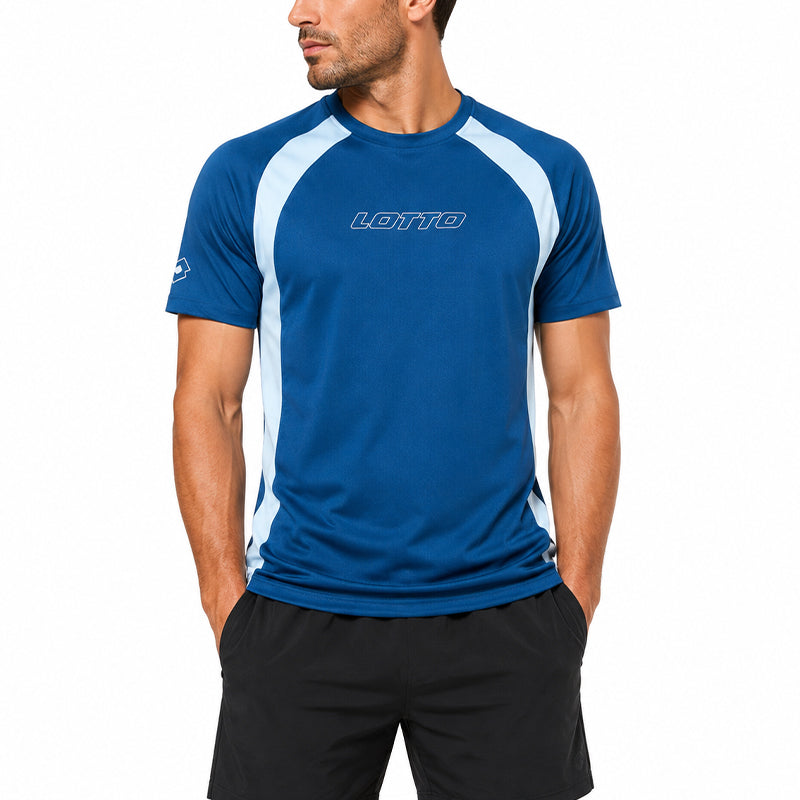 LOTTO BLUE T-SHIRTS SPORT FOR MEN 8AV0920
