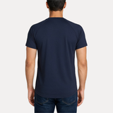 NAVY BLUE T-SHIRTS SPORTS FOR MEN 8AV0R21