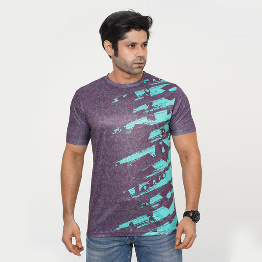 BLUE T-SHIRTS SPORTS FOR MEN 8AV0U19