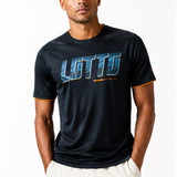LOTTO BLACK T-SHIRTS SPORT FOR MEN 8AV1627