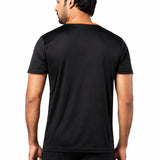 LOTTO BLACK T-SHIRTS SPORT FOR MEN 8AV1627