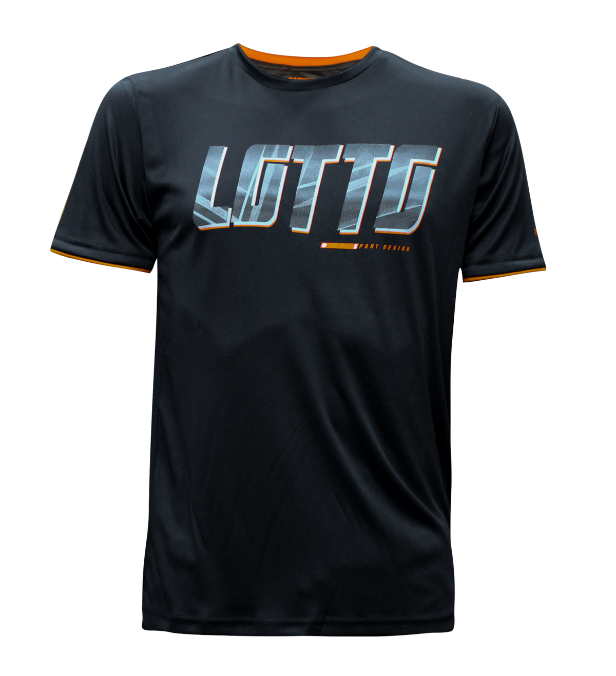 BLACK T-SHIRTS SPORTS FOR MEN 8AV1627