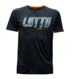 BLACK T-SHIRTS SPORTS FOR MEN 8AV1627