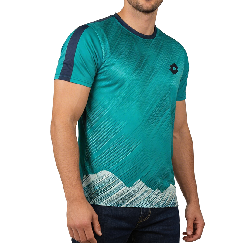 GREEN T-SHIRTS SPORTS FOR MEN 8AV1719