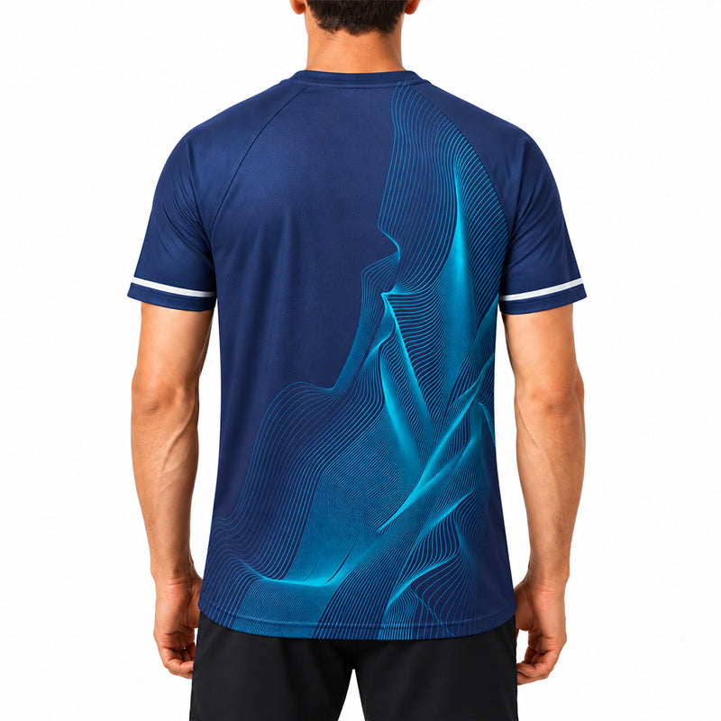 NAVY BLUE T-SHIRTS SPORT FOR MEN 8AV2R00