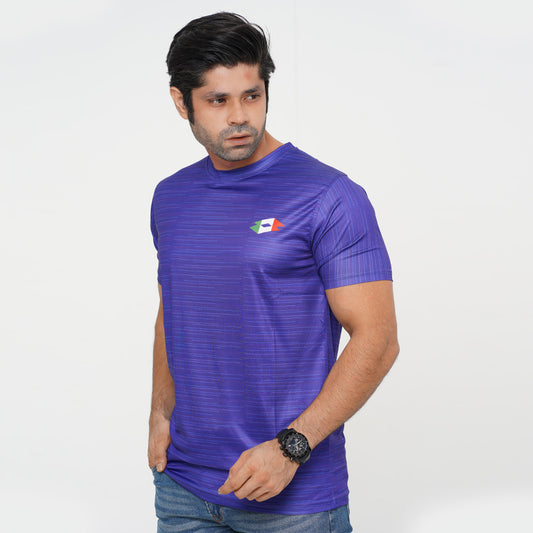 ROYAL BLUE T-SHIRTS SPORTS FOR MEN 8AVI919