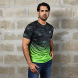 GREEN T-SHIRTS SPORTS FOR MEN 8AVM619