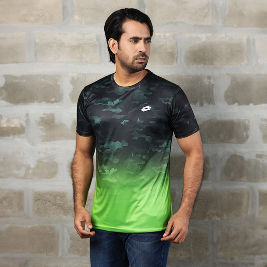 BLACK T-SHIRTS SPORTS FOR MEN 8AVC619