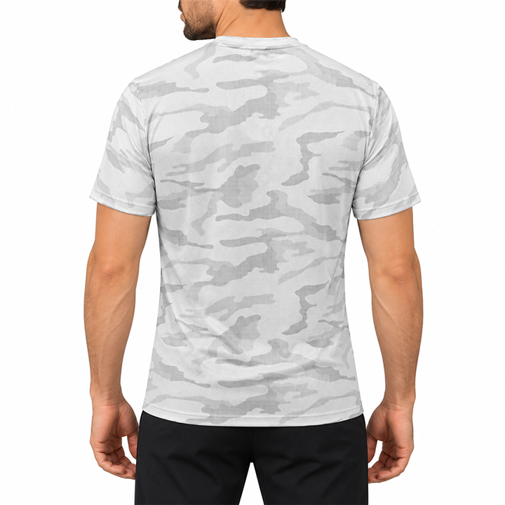 WHITE T-SHIRTS LEISURE FOR MEN 8AX0179
