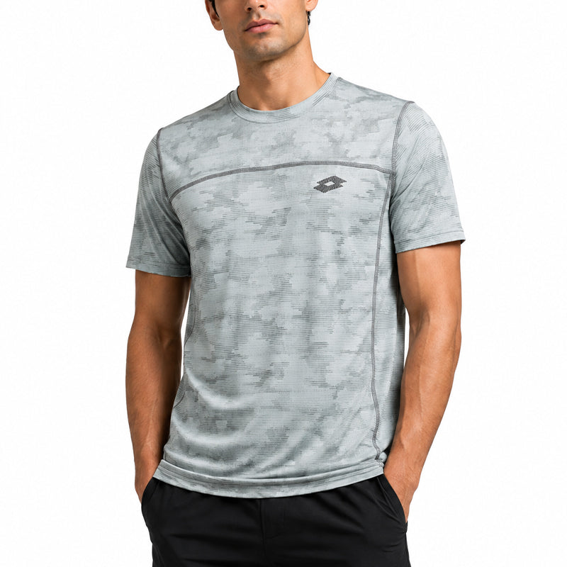 LOTTO GREY T-SHIRTS LEISURE FOR MEN 8AX0C24
