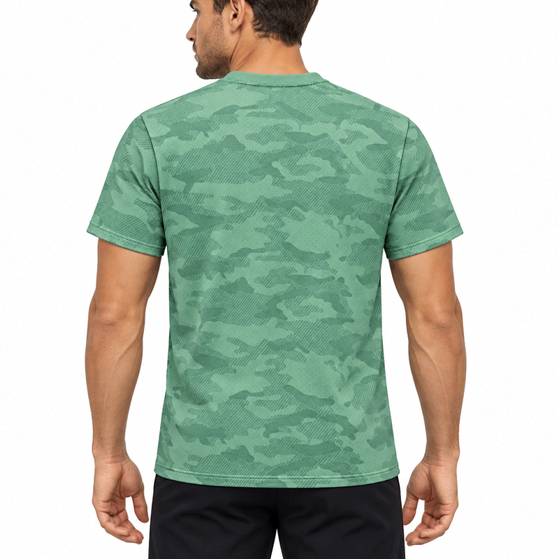GREEN T-SHIRTS SPORT FOR MEN 8AV0M91