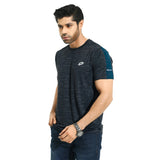 BLACK T-SHIRTS SPORTS FOR MEN 8AX0R31