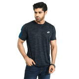 BLACK T-SHIRTS SPORTS FOR MEN 8AX0R31
