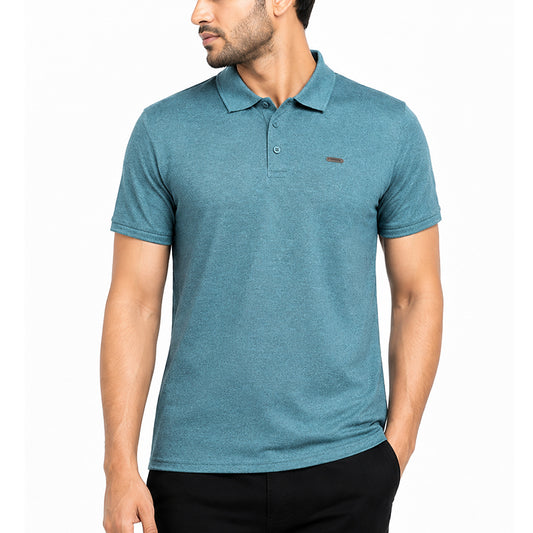 GREY POLO SHIRTS LEISURE FOR MEN 8BE0710