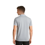 GREY POLO SHIRTS LEISURE FOR MEN 8BM0224
