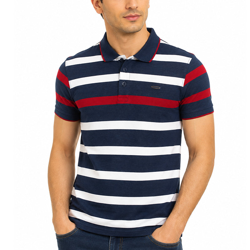 MULTICOLOR POLO SHIRTS LEISURE FOR MEN 8BM9523