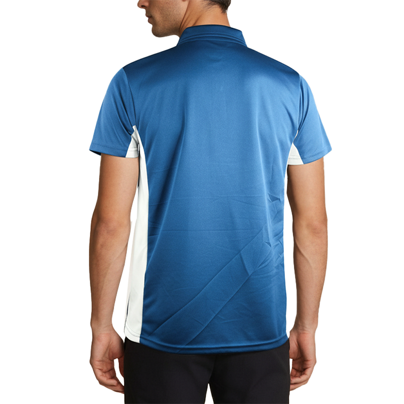 BLUE POLO SHIRTS SPORTS  FOR MEN 8BN0923