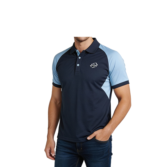 BLUE POLO SHIRTS SPORTS  FOR MEN 8BV0R26