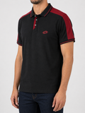 LOTTO BLACK POLO SHIRTS SPORT FOR MEN 8BVI616