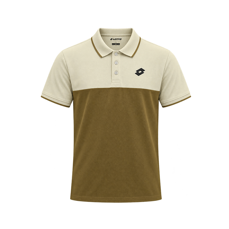 OLIVE POLO SHIRTS LEISURE FOR MEN 8BX0443