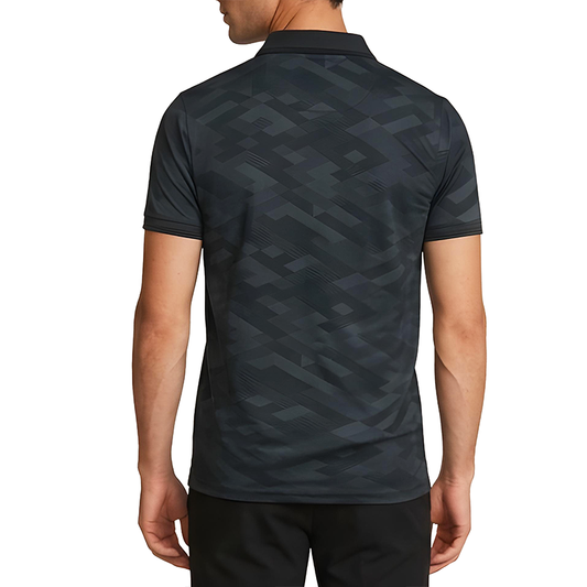 BLACK POLO SHIRTS SPORTS  FOR MEN 8BX0642