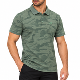 OLIVE POLO SHIRTS SPORT FOR MEN 8BX0744
