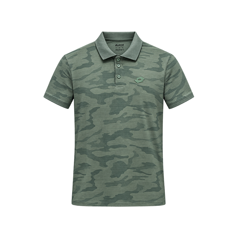 OLIVE POLO SHIRTS SPORT FOR MEN 8BX0744