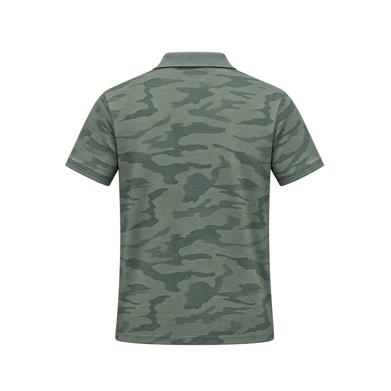 OLIVE POLO SHIRTS SPORT FOR MEN 8BX0744