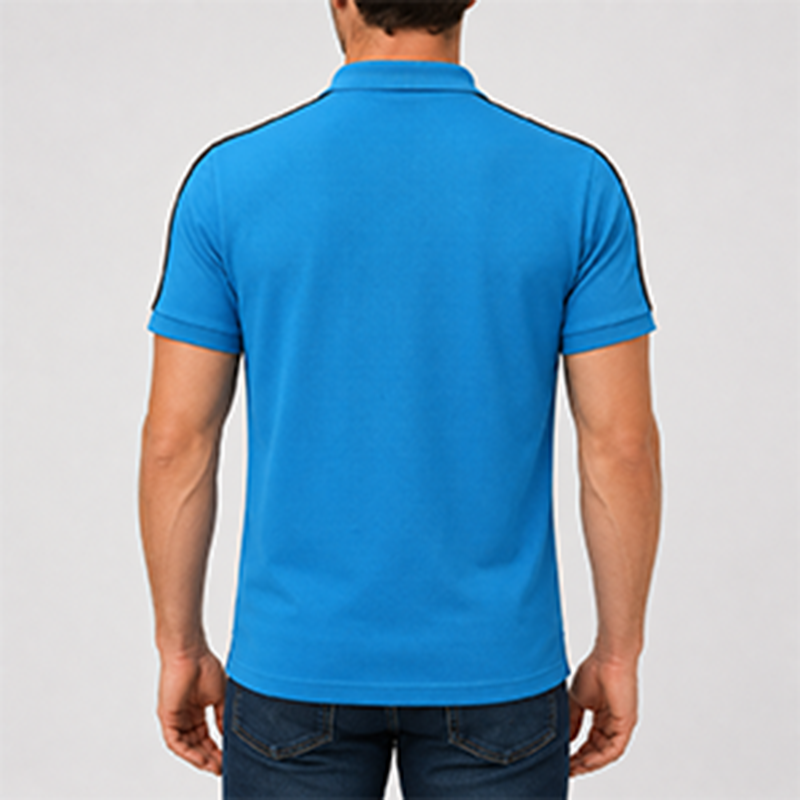 BLUE T-SHIRTS SPORTS FOR MEN 8BX0981