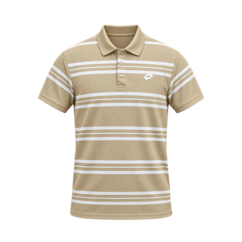 BEIGE POLO SHIRTS LEISURE FOR MEN 8BX0G45
