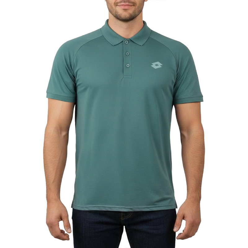 DARK SEA GREEN POLO SHIRTS SPORTS  FOR MEN 8BX0M35
