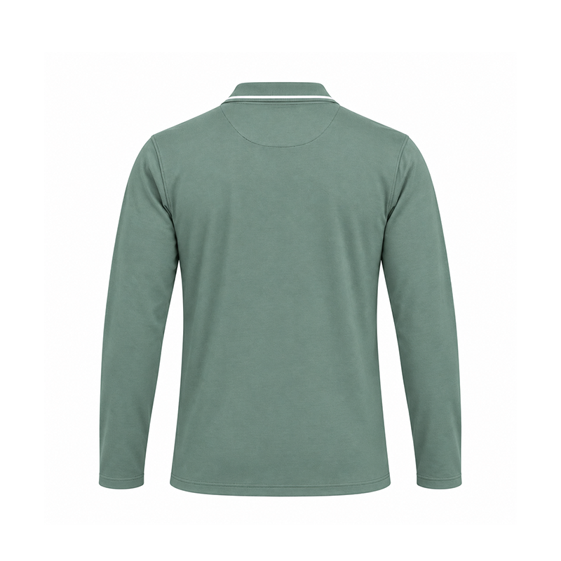 OLIVE POLO SHIRTS SPORTS  FOR MEN 8BX0P27