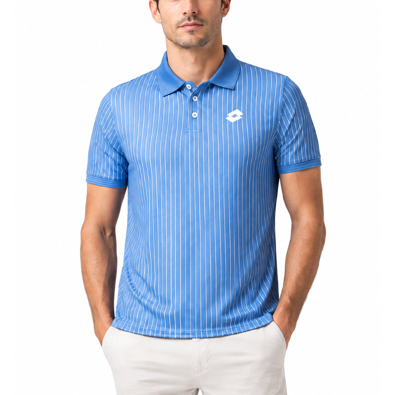 LOTTO BLUE POLO SHIRTS SPORTS  FOR MEN 8BX0S38
