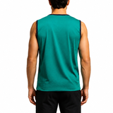 GREEN TANK TOPS FOR MEN 8HV0705
