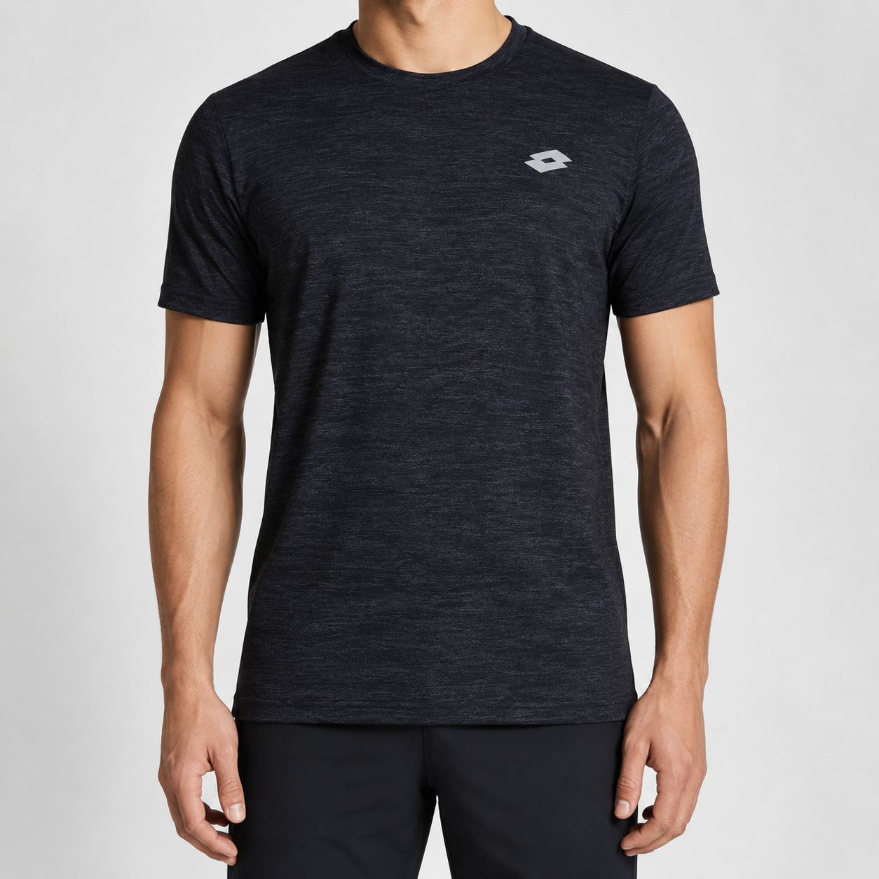 BLACK T-SHIRTS SPORTS FOR MEN 8AX0655
