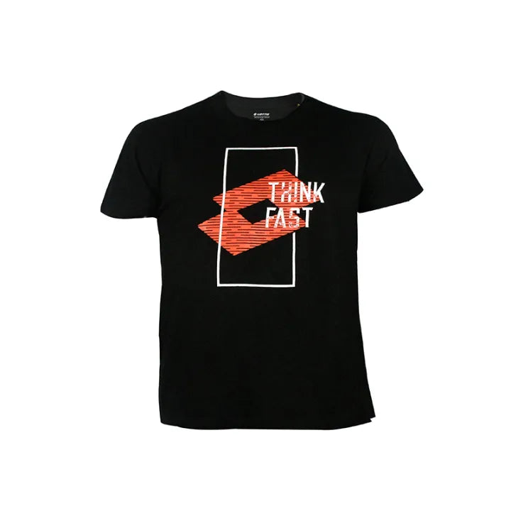 BLACK T-SHITS LEISURE FOR MEN 8AE0617