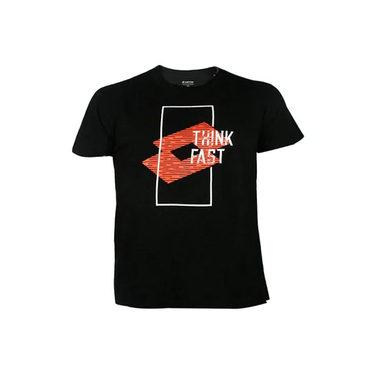 BLACK T-SHITS LEISURE FOR MEN 8AE0617