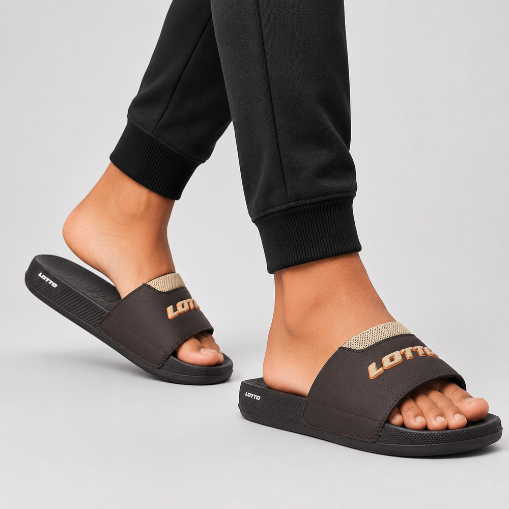 BROWN SPORT SLIDE FOR MEN 8720495