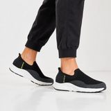 BLACK SPORTS RUNNING SHOE FOR MEN 8022663