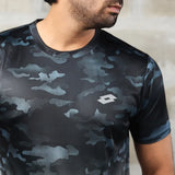 BLACK T-SHIRTS SPORTS FOR MEN 8AVC619